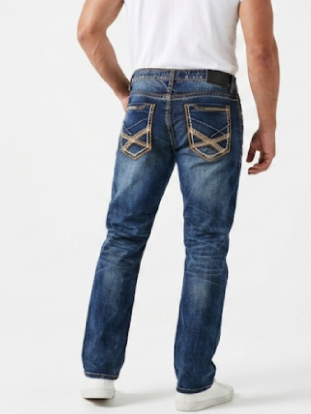 True Luck Straight Leg Jeans 36x32